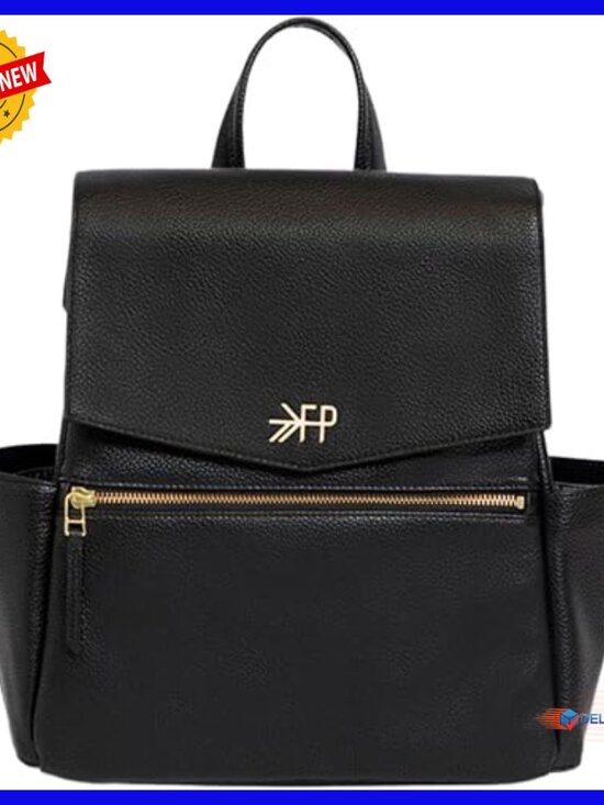 Other - Premium Vegan Leather Diaper Backpack with Changing Pad, Compact & Lightweight